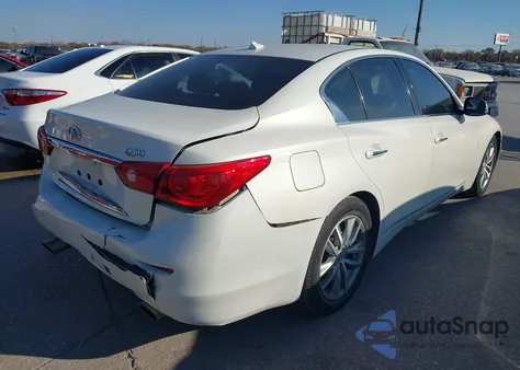 2015 Infiniti Q50 from USA, damaged, VIN JN1BV7AP3FM340102